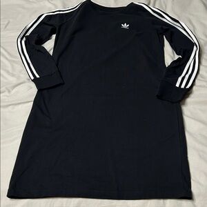 adidas Black Long Sleeve Dress